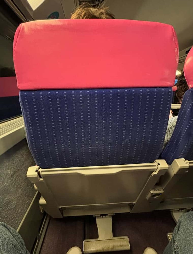 asiento ouigo