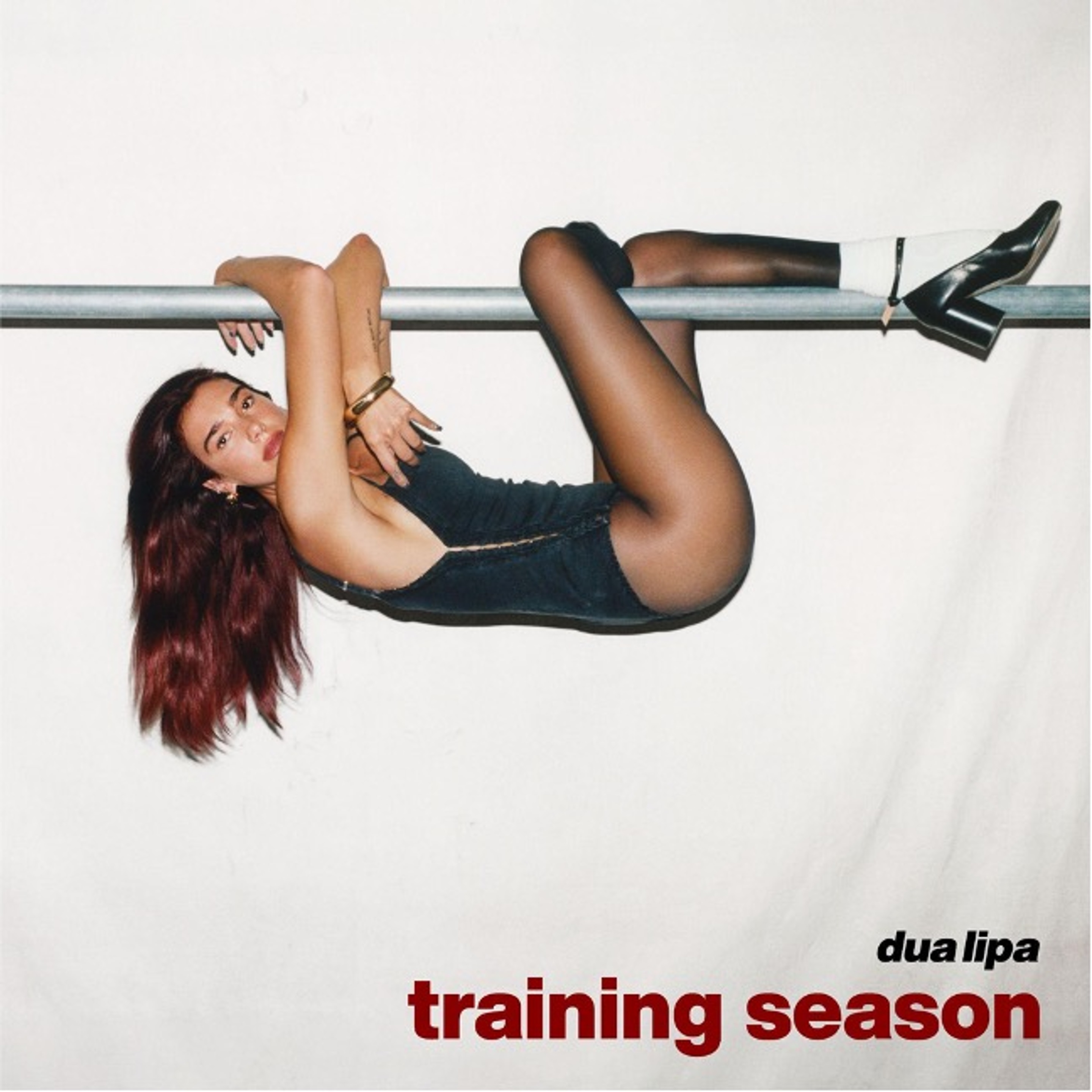 Dua Lipa in promotional picture for Training Season