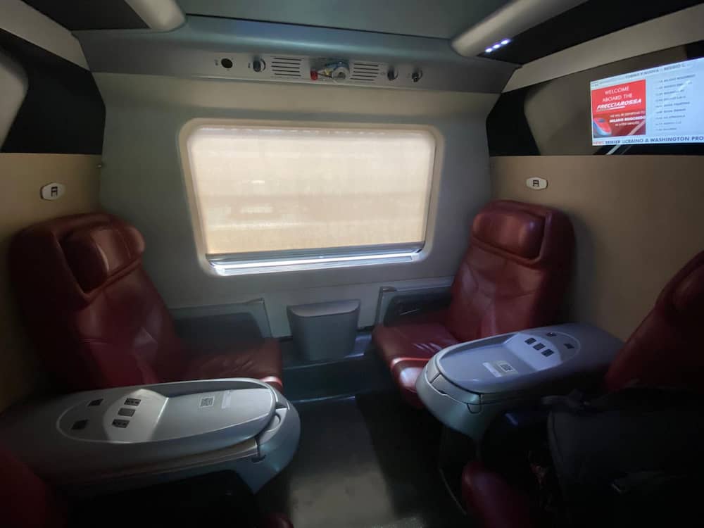 salottino business trenitalia