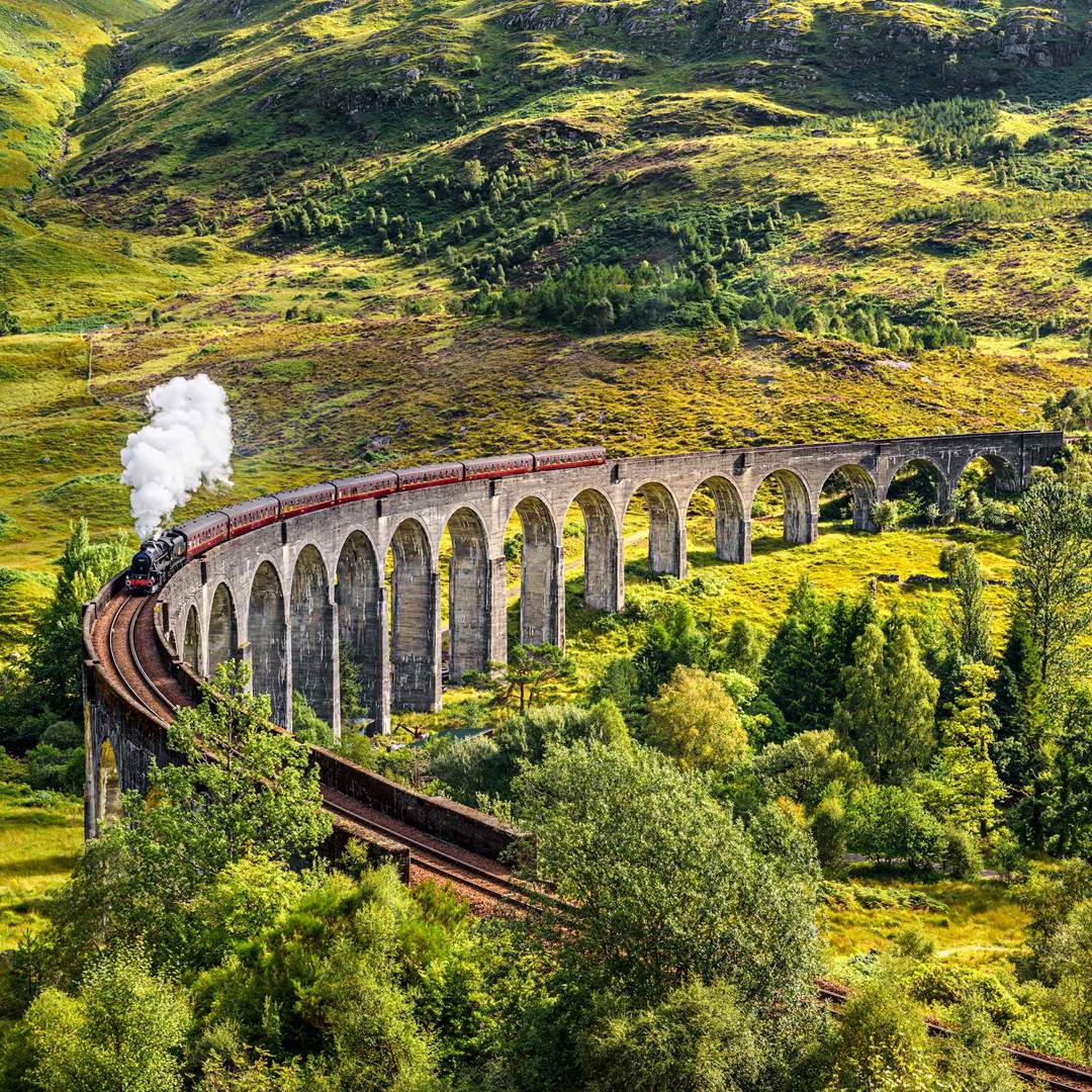 travel by train in scotland