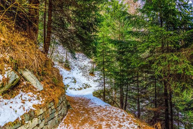 Gressoney Valley is situated in the Aosta Valley