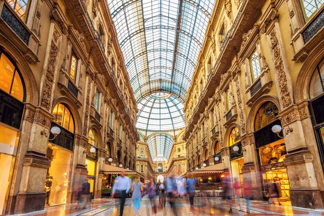 Shopping & Dining at Galleria Vittorio Emanuele II