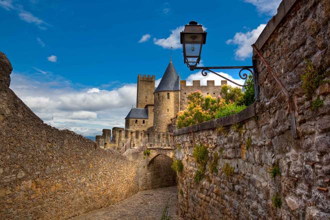 Old castle of Carcassonne