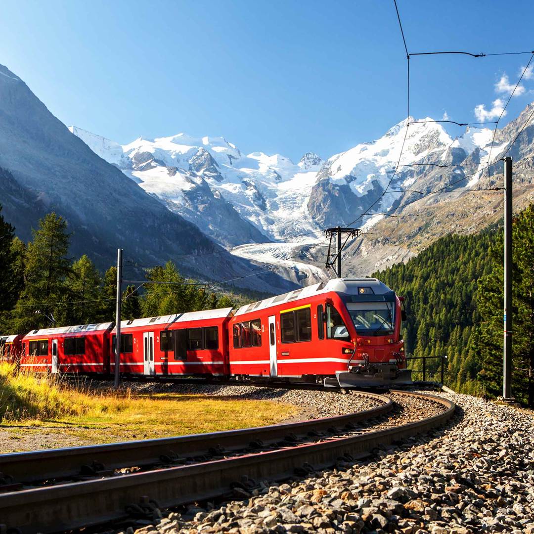voyage train en suisse