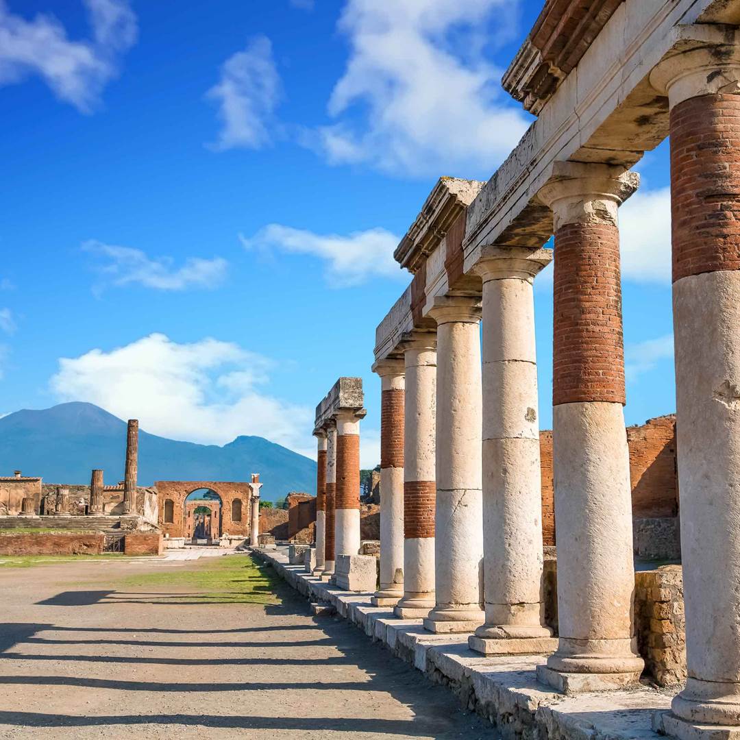 rome to pompeii travel time