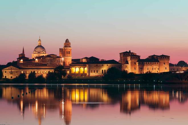 Mantova at Twilight