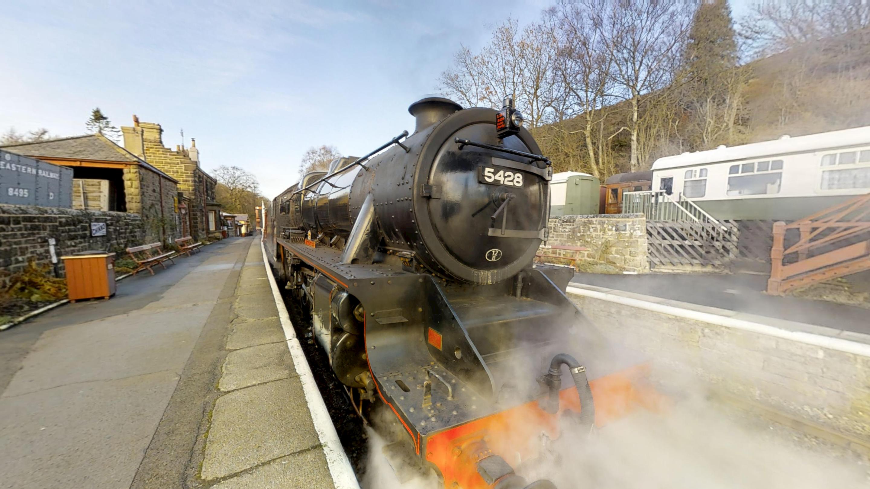 Explore NYMR LMS No. 5428 “Eric Treacy“ in 3D | Trainline