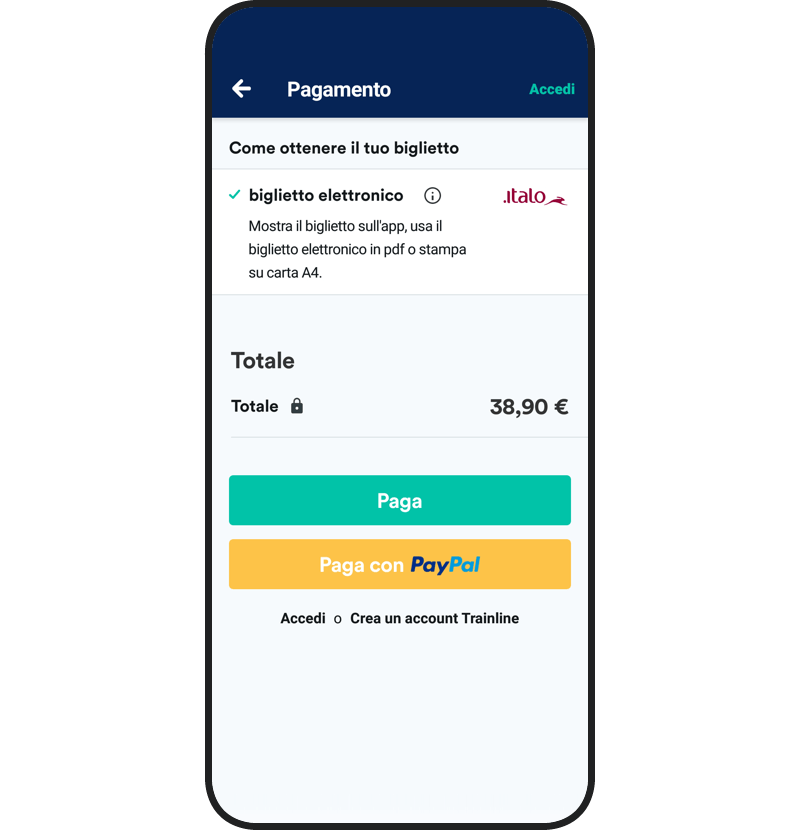 SCARICA APP TRENITALIA