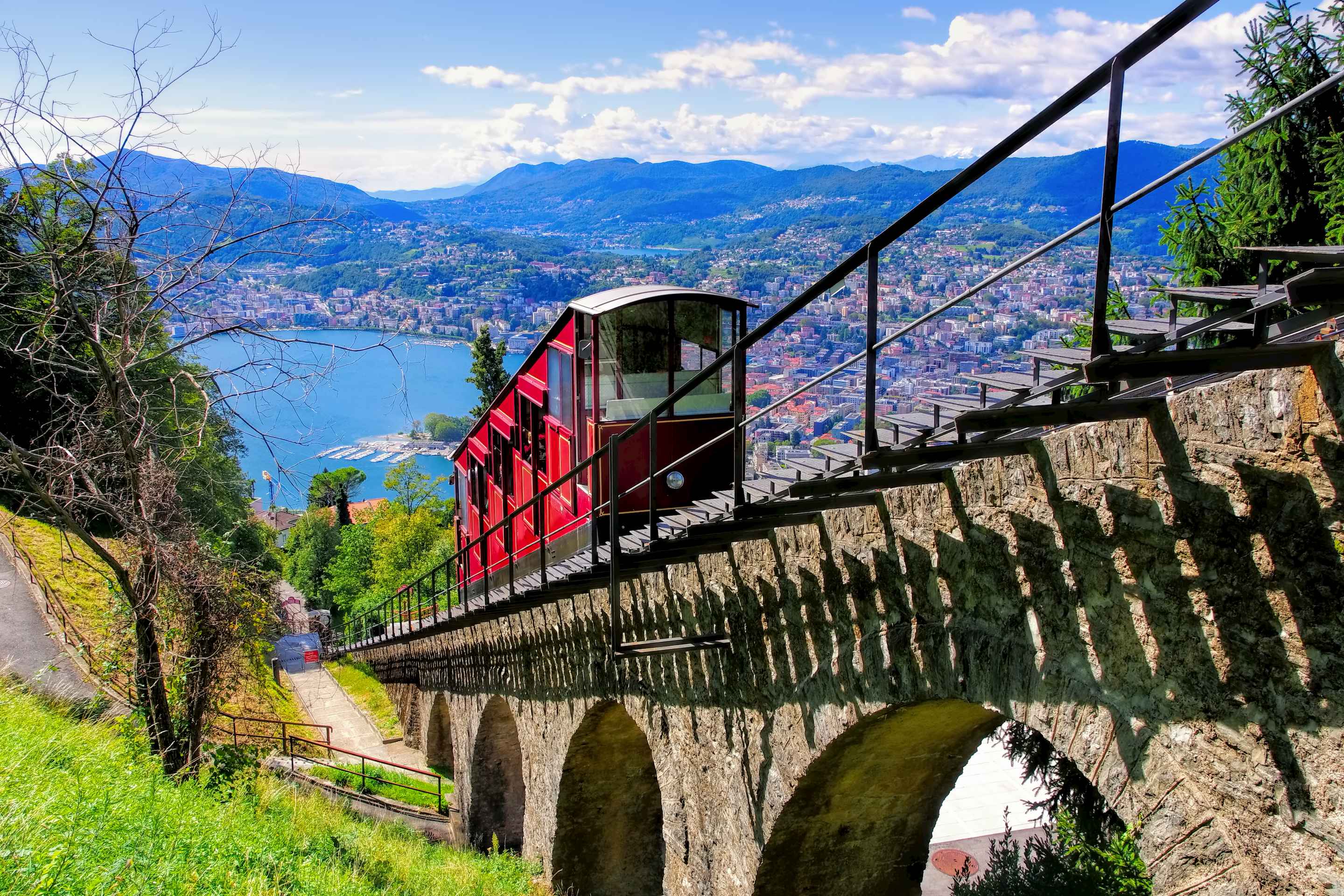 treno panoramico lugano