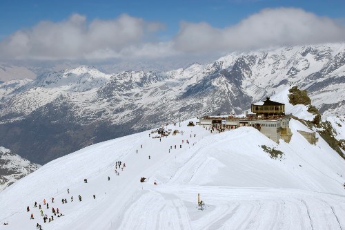saas-fee ski resort
