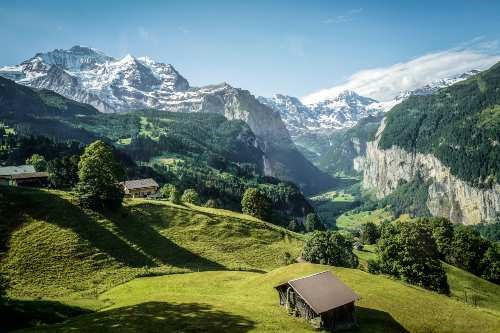 view of the jungfrau