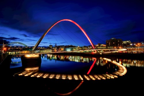 Newcastle skyline