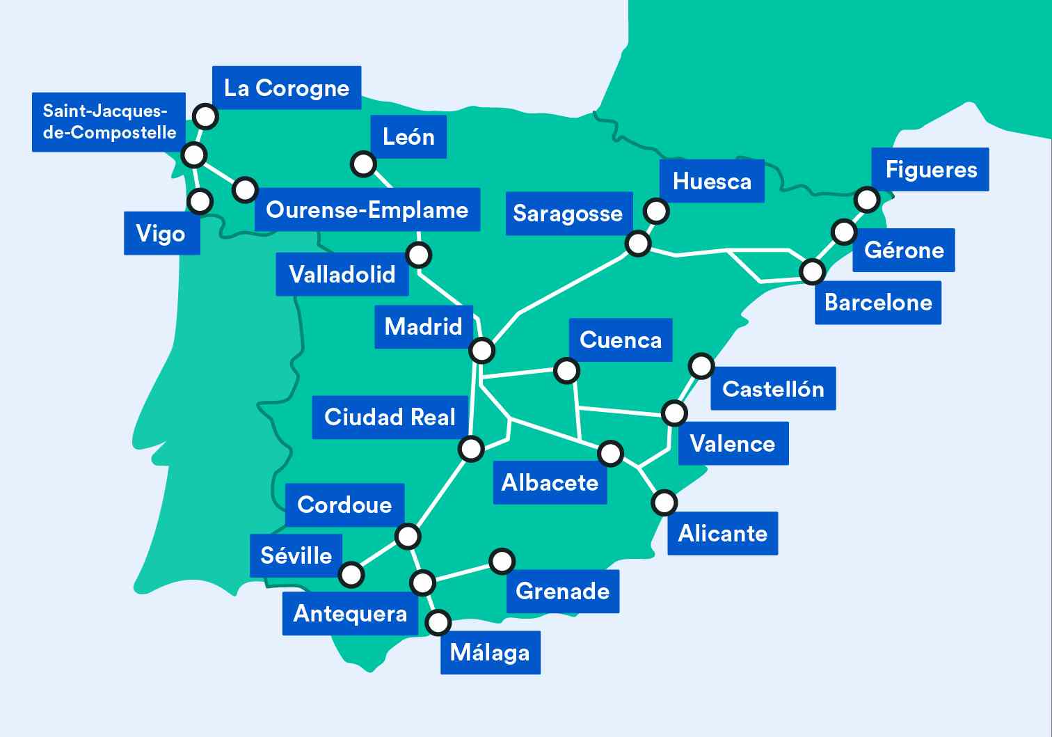 Distance Entre Barcelone Et Madrid eacurrent