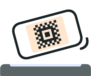 mobile ticket pictogram