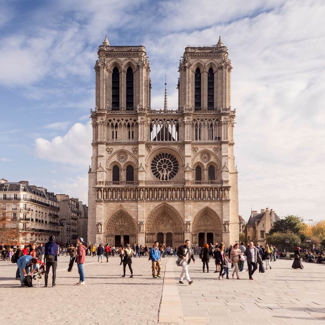 Visiting the NotreDame Cathedral Trainline