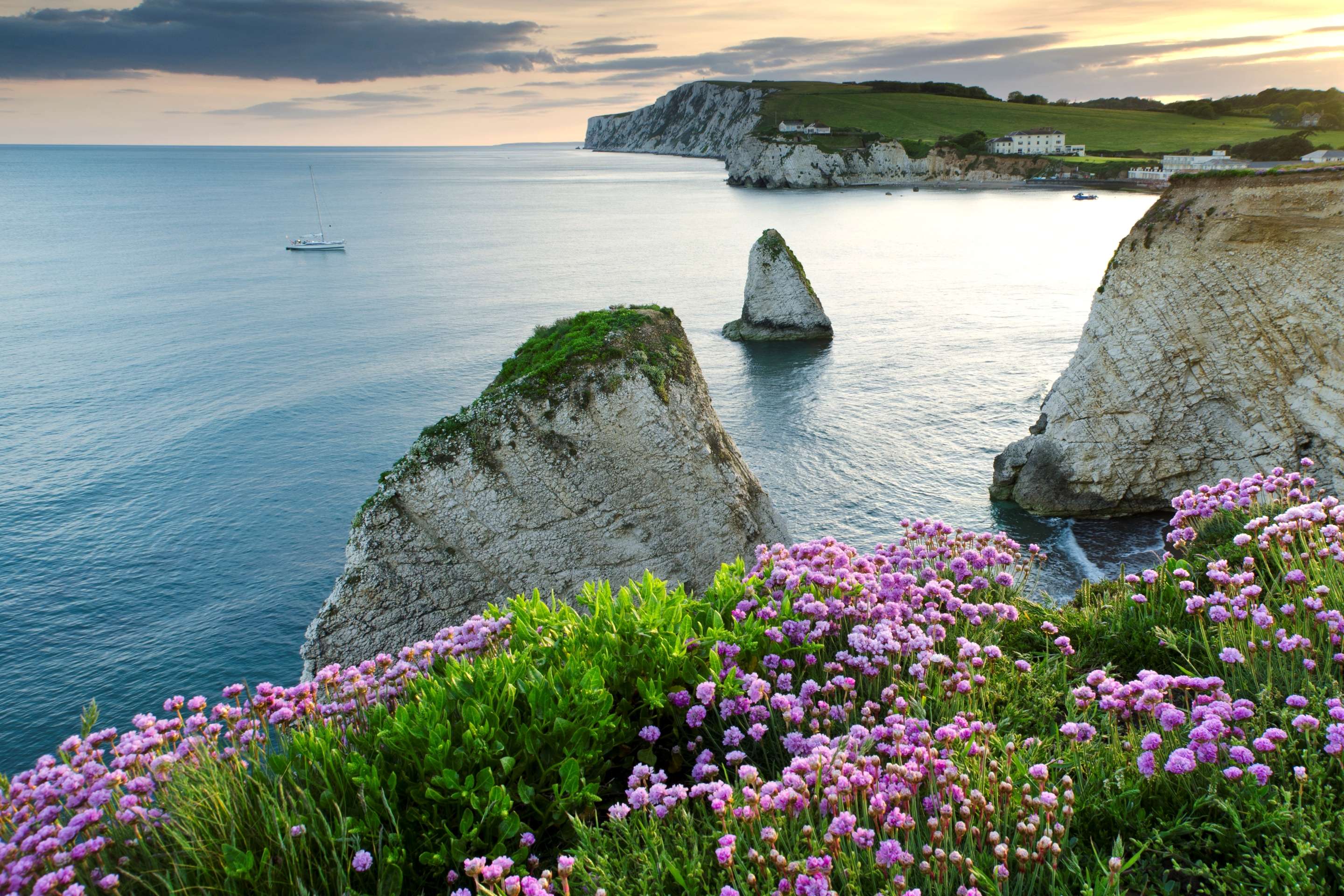 Cliffs on the Isle of Wight