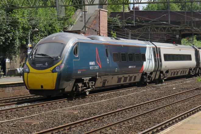 Azuma train in Lincoln Central