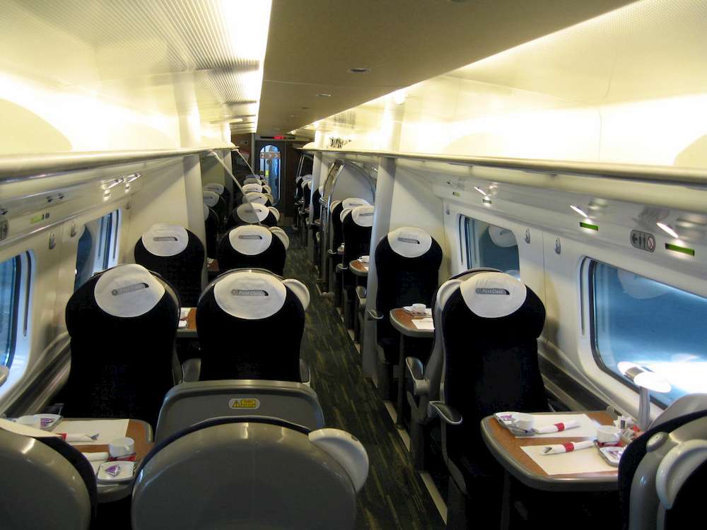 Trainline first class