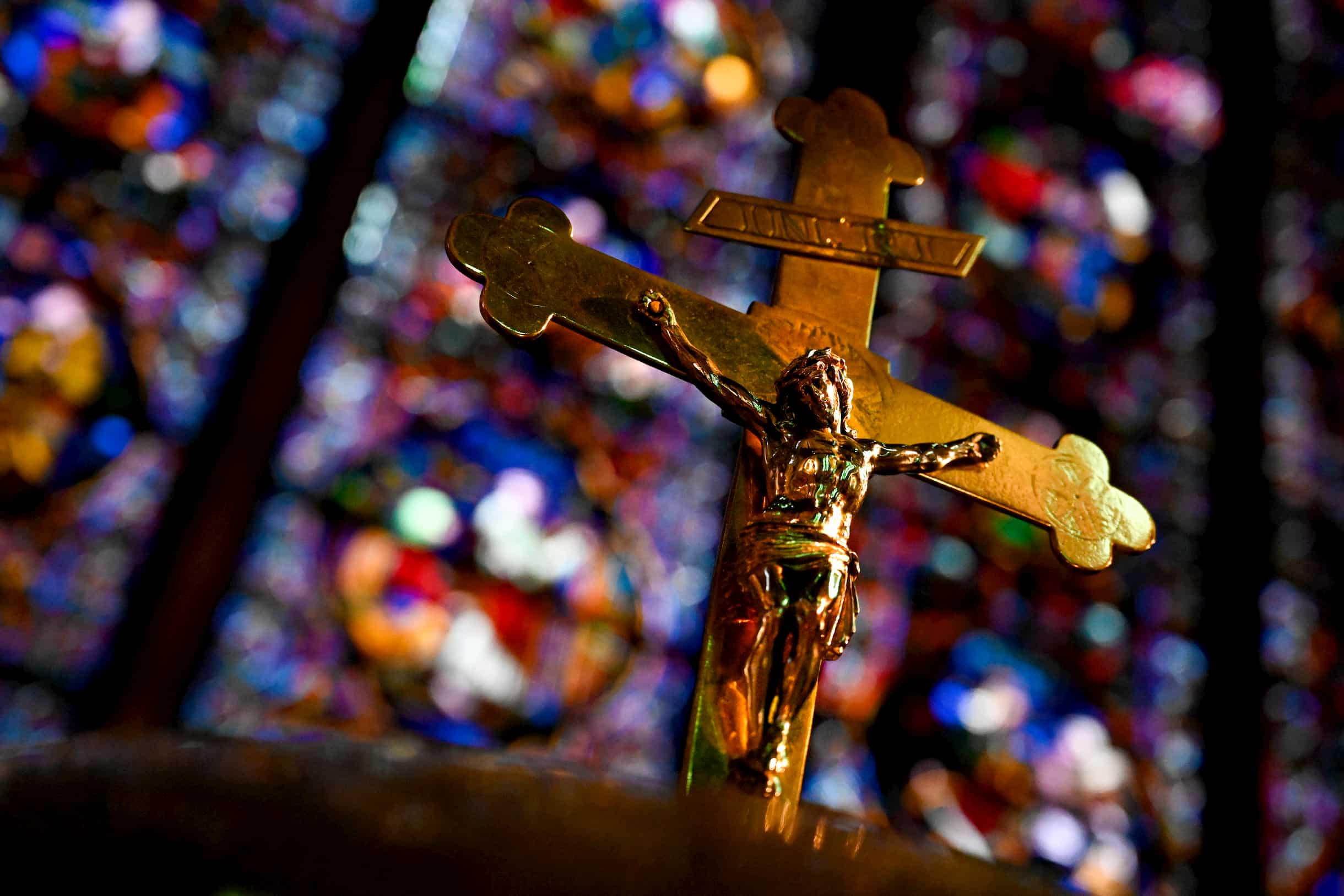 crucifix in church