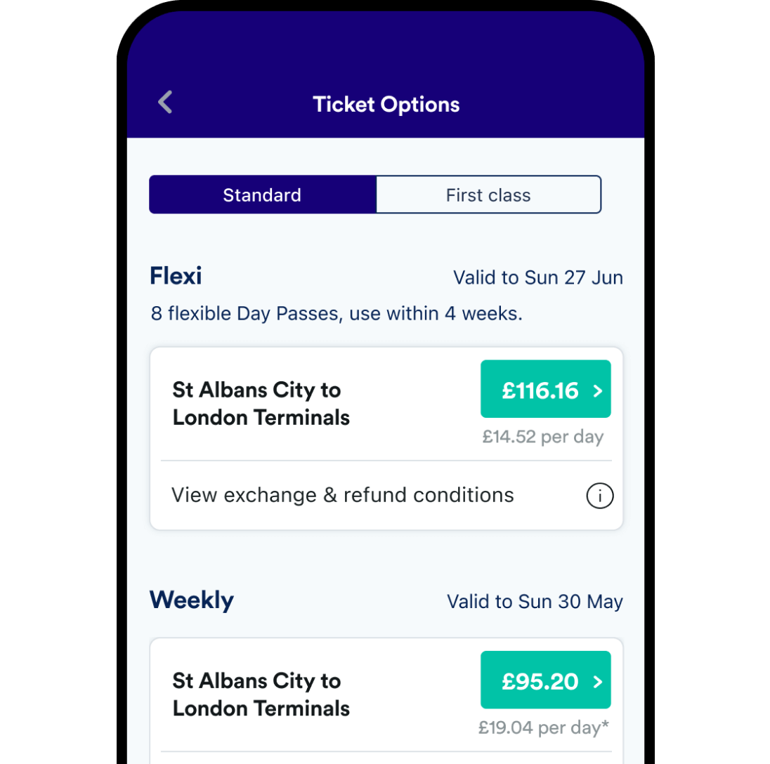 1 week bus pass price london