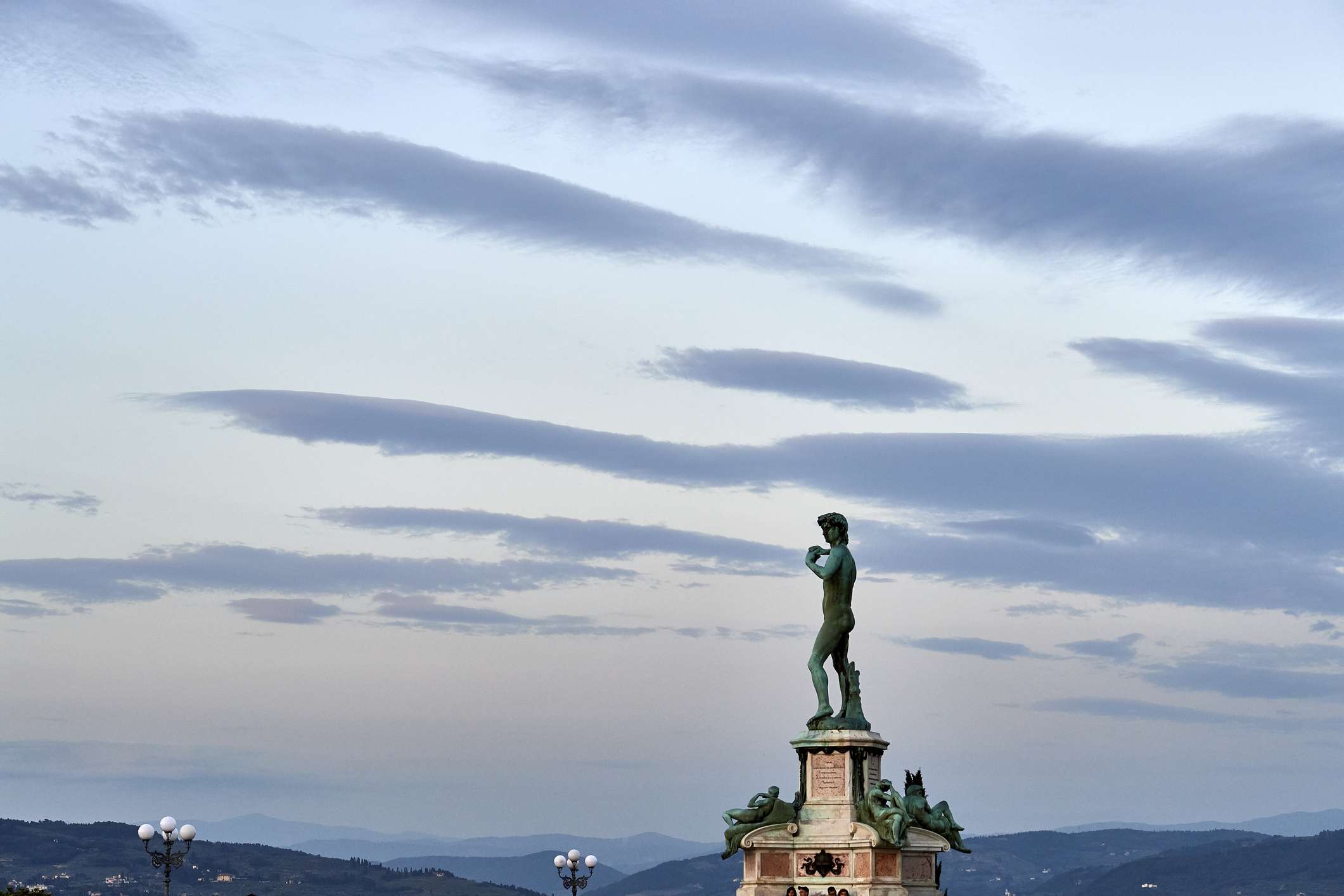 david statue at piazzale michelangelo