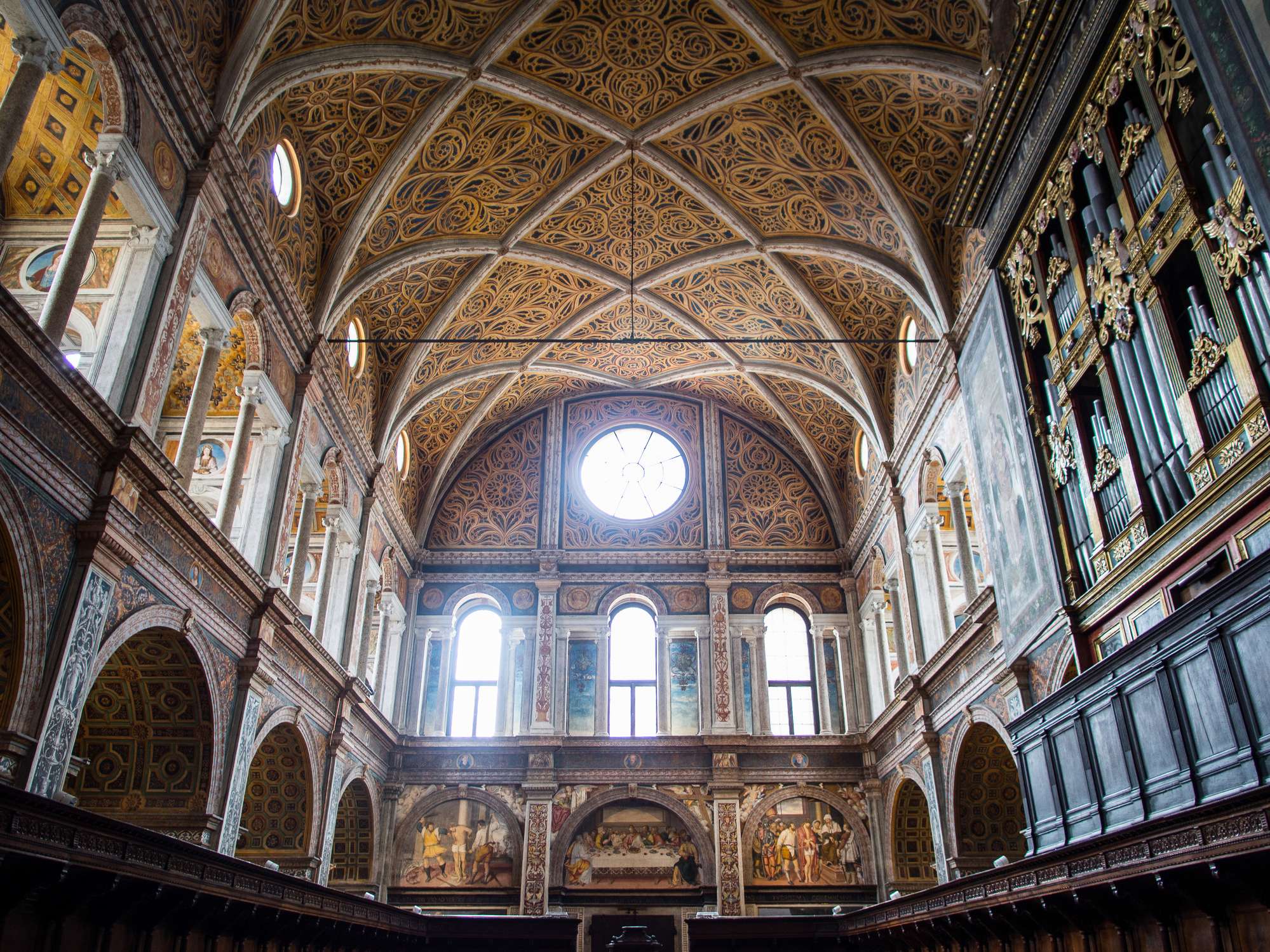 san maurizio al monastero maggiore interior