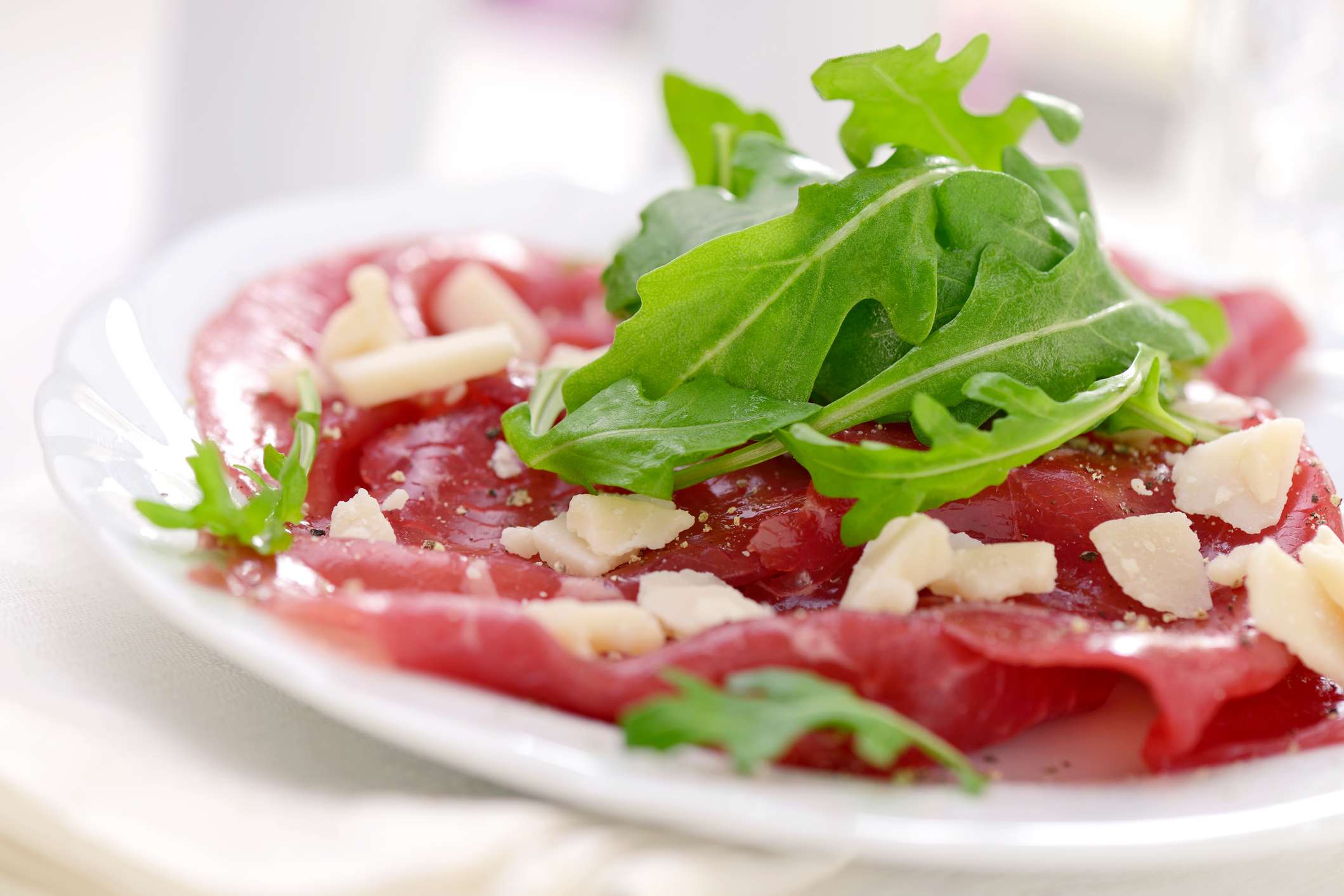 carpaccio dish