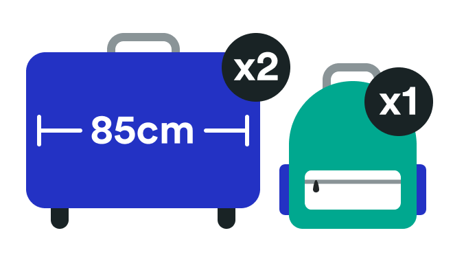 Eurostar Standard Premier luggage allowance