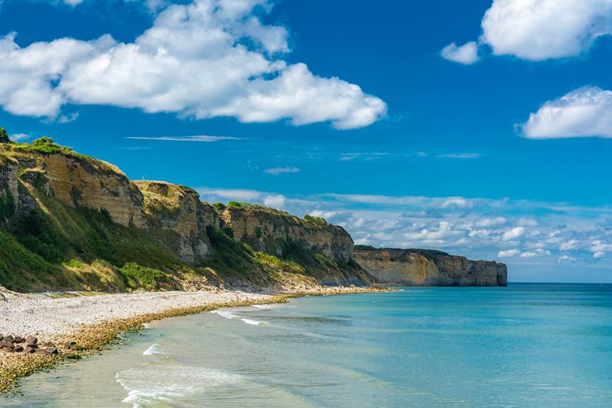 Sun-soaked Shores: The Enchanting Beaches of France - Normandy Beaches