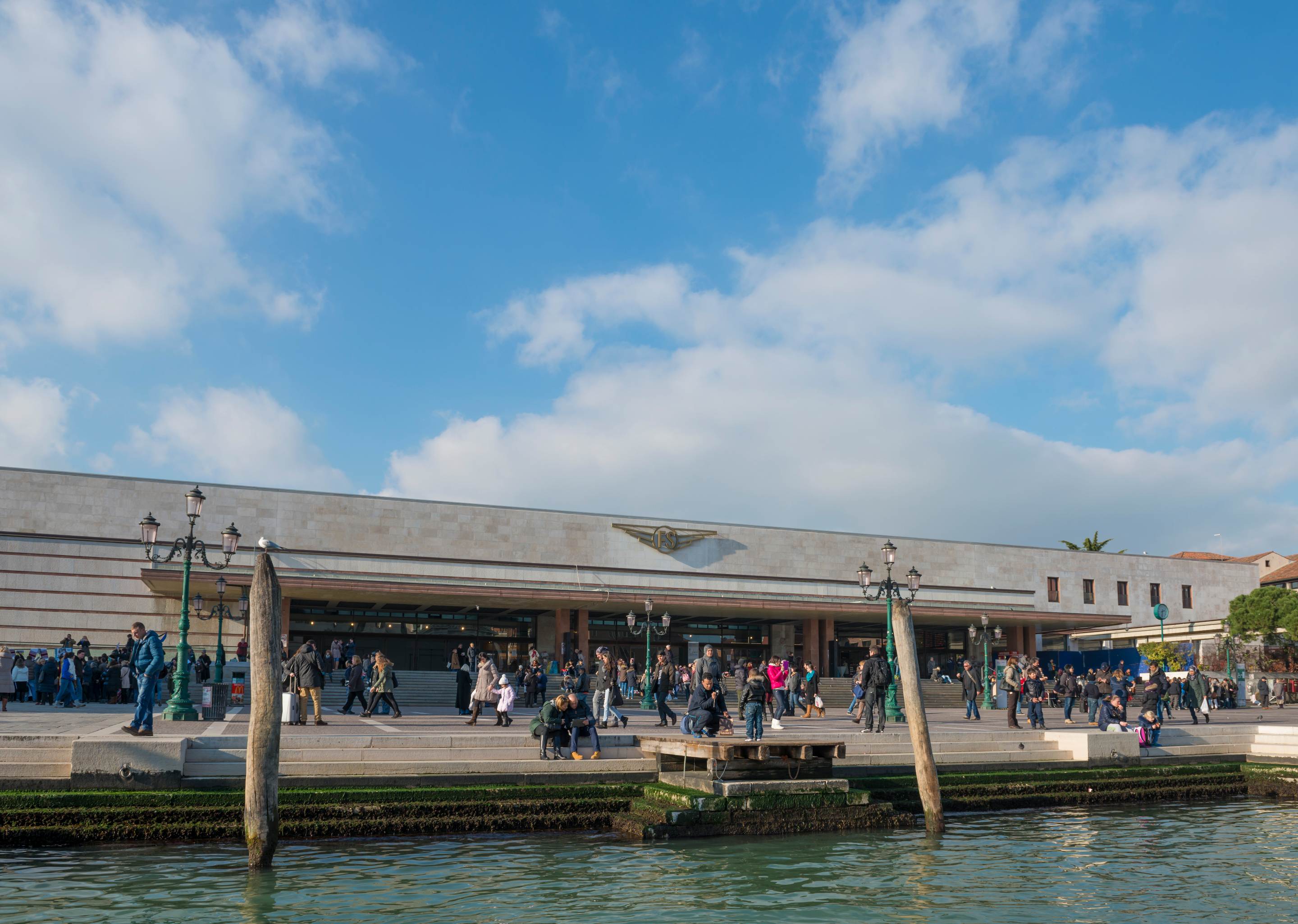 Venice Santa Lucia Railway Station - Italy Venice Santa Lucia Station Exterior