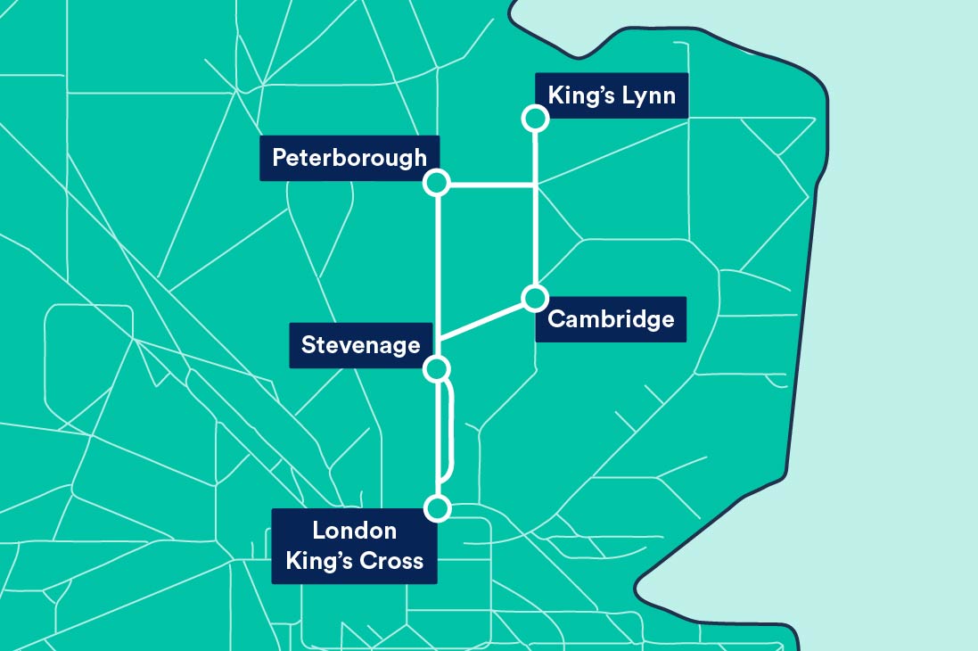 Great Northern Train Tickets Route Map And Destinations Trainline