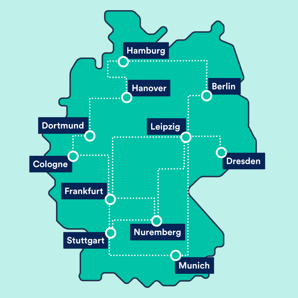 Buses In Germany Germany Bus Tickets Trainline