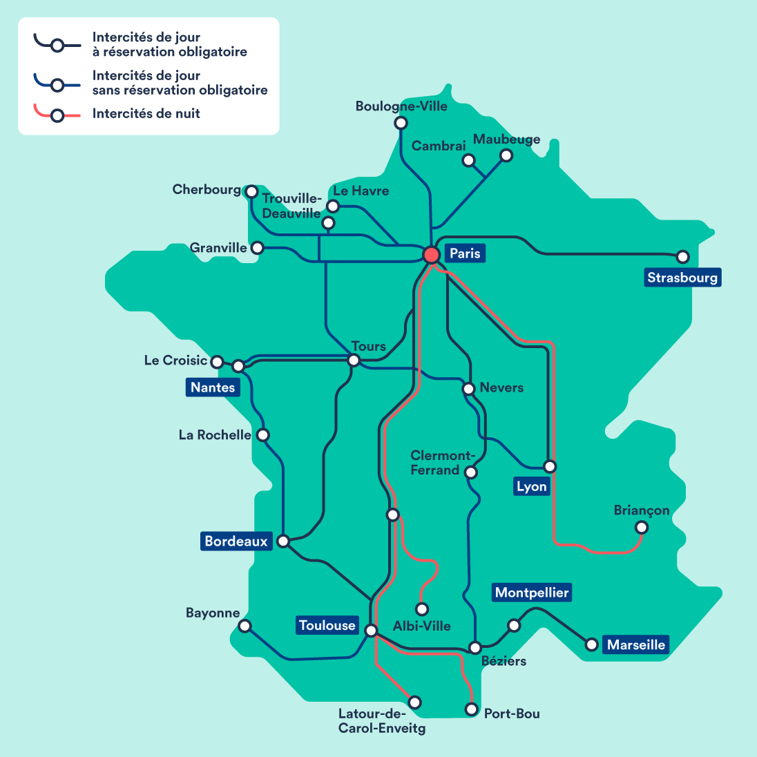 SNCF Map