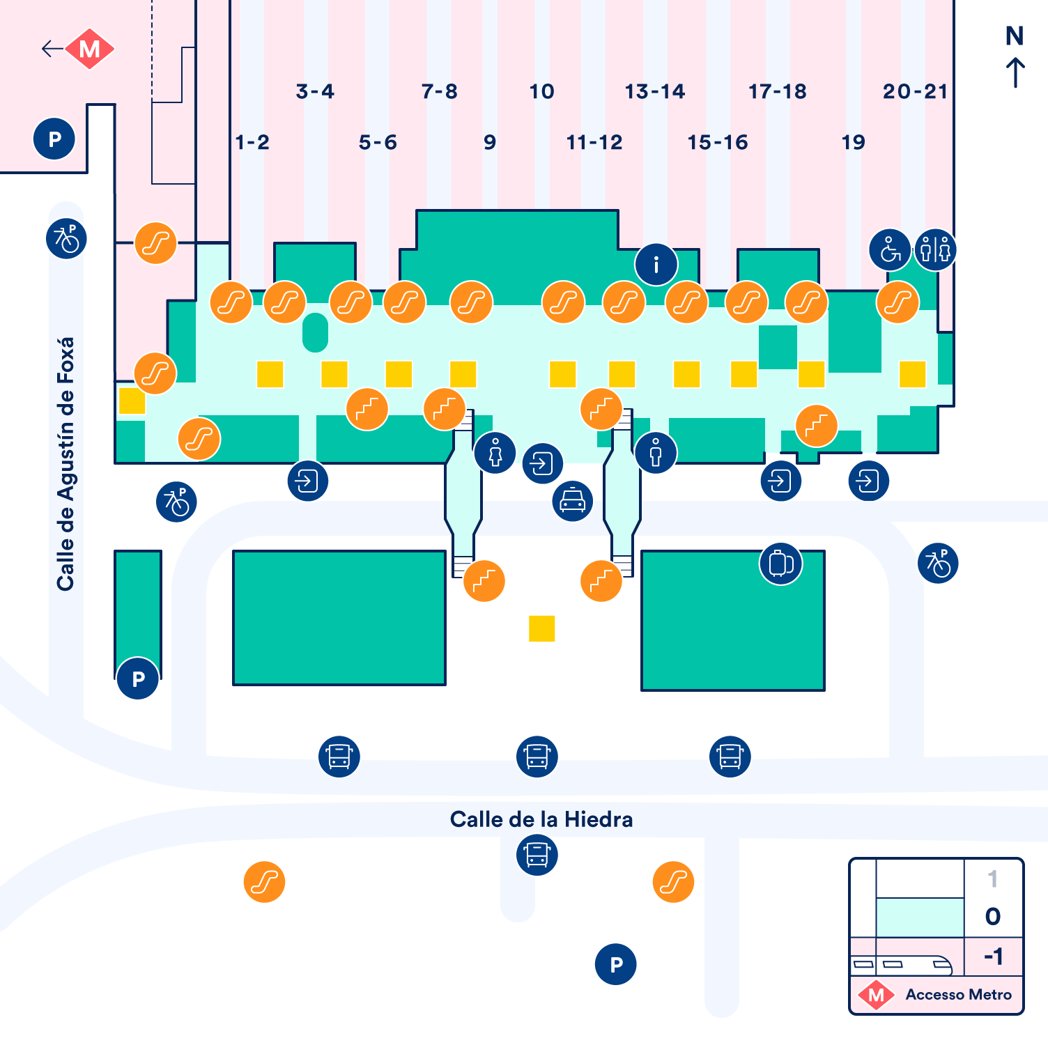estacion chamartin plano