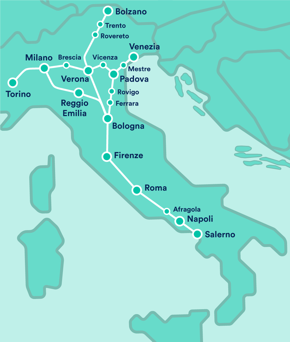 Italo Train Seating Chart