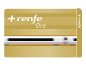 Tarjeta Oro Renfe