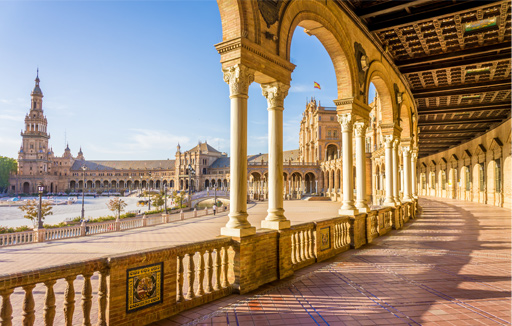 plaza de espana en sevilla