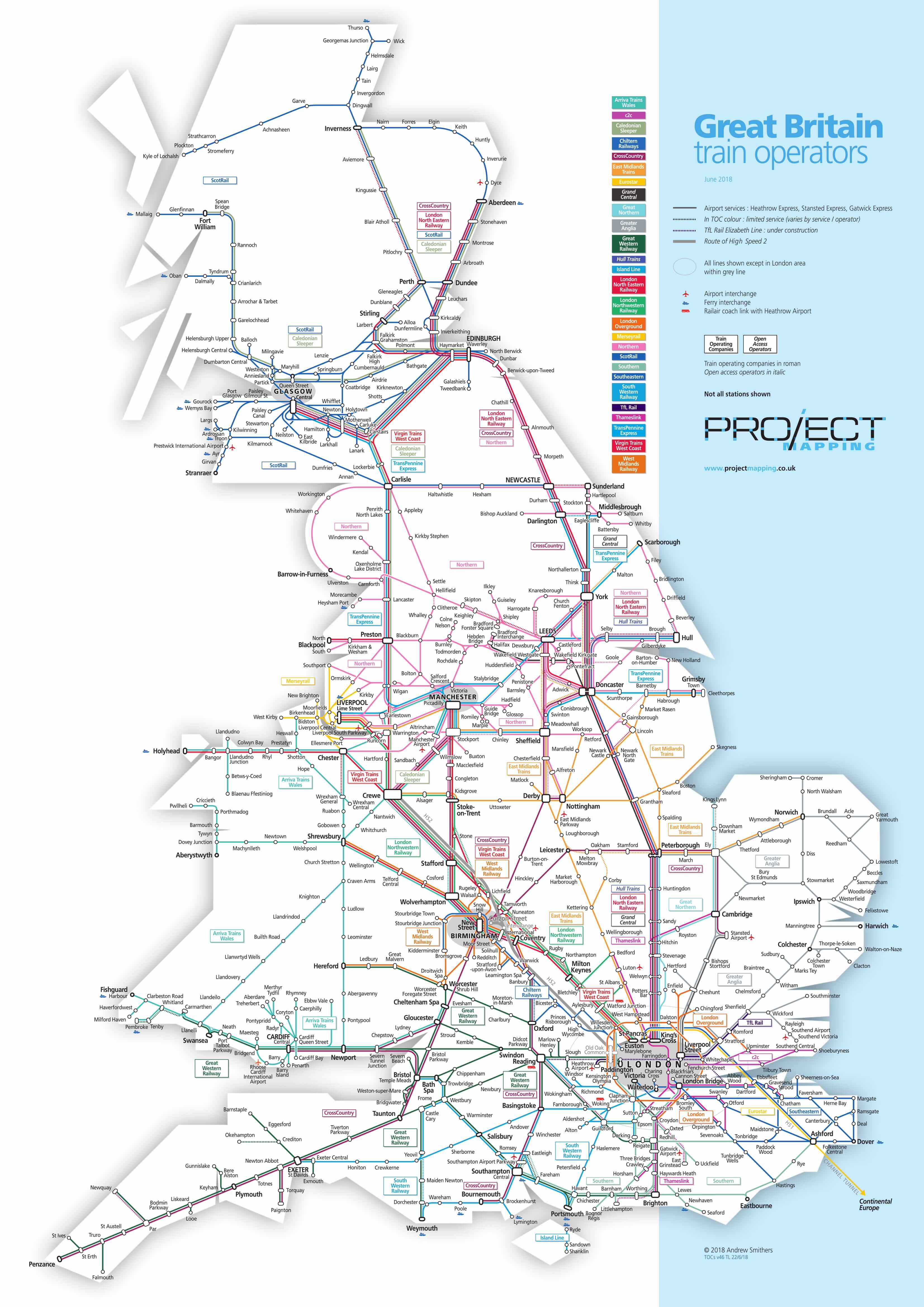 train journey planner map