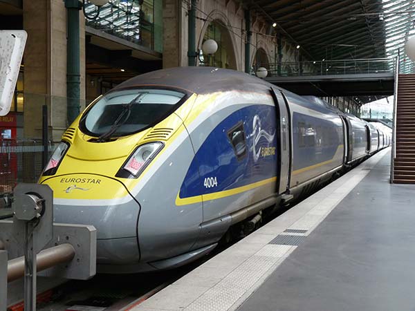 Eurostar london to paris