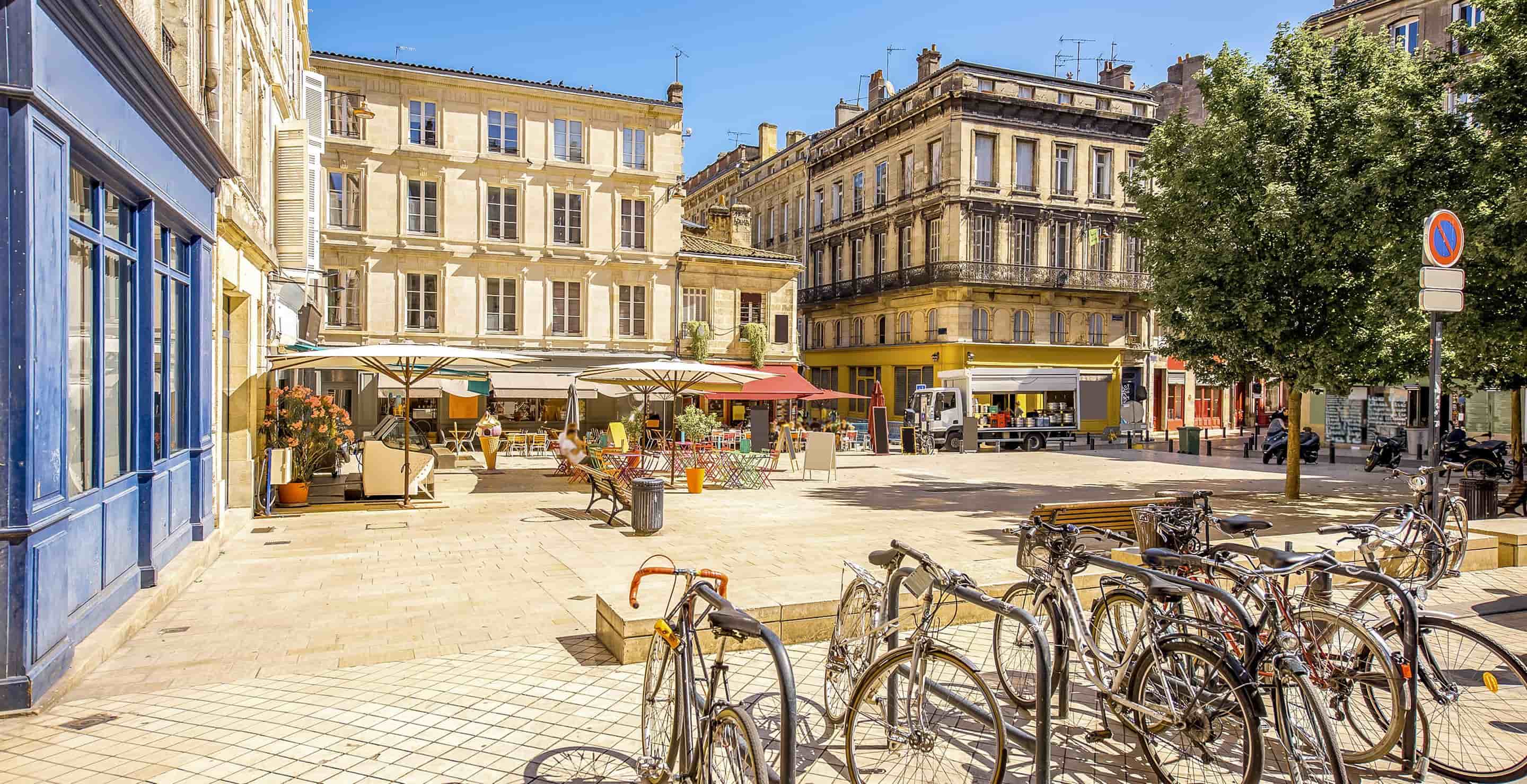 Free Mobile 3G / 4G / 5G hartă rată de biți în Bordeaux, France